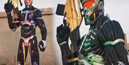 The trick is to make giant sculptures with rubber
