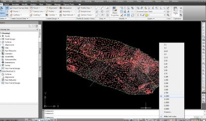 آموزش نقشه برداری اتوکد Civil3d 2010 سیویل تری دی گام به گام
