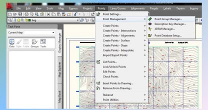 آموزش نرم افزار Autocad Land 2009 اتوکدلند