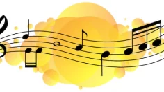 musical-melody-symbols-yellow-splotch_1308-64213