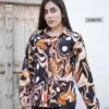 شومیز مجلسی زیبا طرح آبرنگی - Image 3