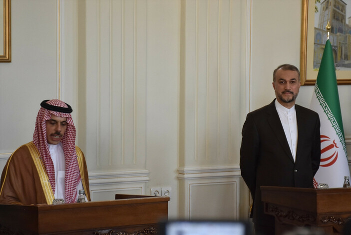 رئیس جمهور ایران سلام ملک سلمان و محمد بن سلمان