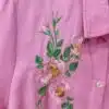 مانتو گلدوزی شیک بلند در 2رنگ - Image 3